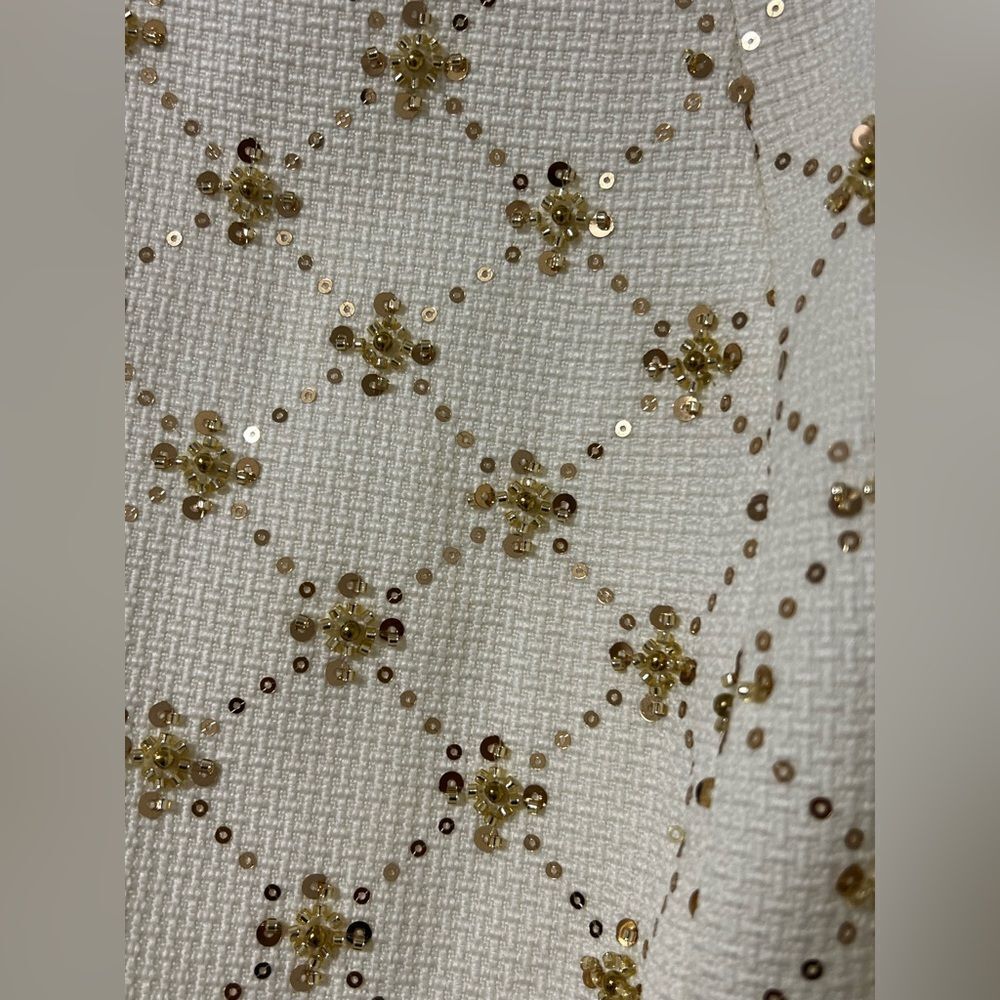 Morgan Bead Diamond Print Cocktail Minidress
NADINE MERABI Size XXL - Picture 7 of 9